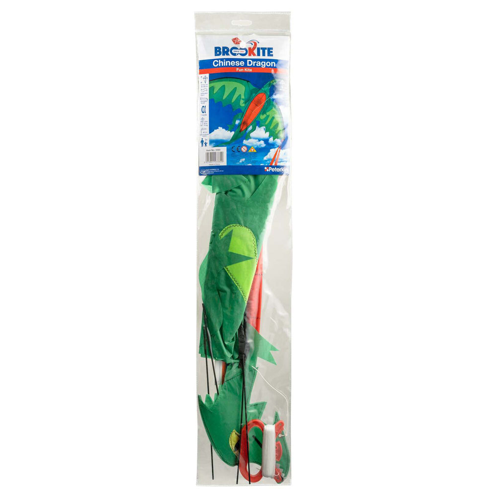 Brookite Chinese Dragon Kite Kids Outdoor 158cm Flying Toy 3y+