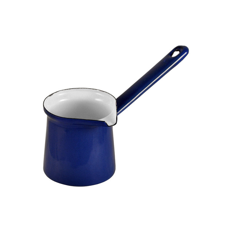 2x Urban Style 125ml Enamelware Turkish 3 Coffee Pot - Blue