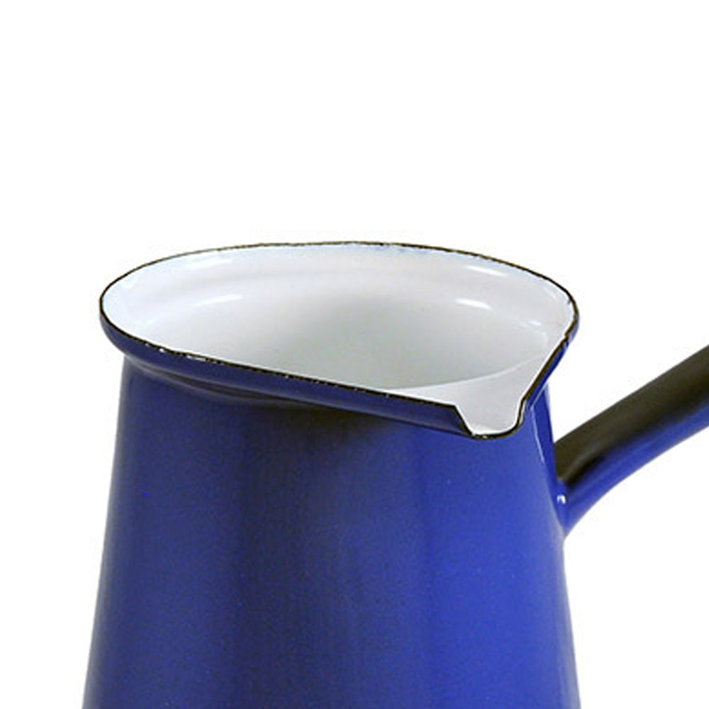 Urban Style 7cm Enamel 750ml Turkish Coffee Pot - Blue