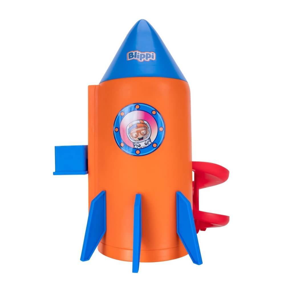 11pc Blippi Large Play Set Rocket Ship