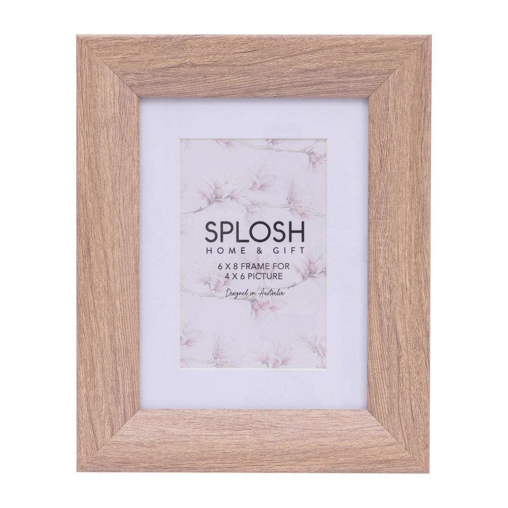 2PK Splosh Blossom 4x6" Wooden Picture Frame Photo Holder Wall Hanging