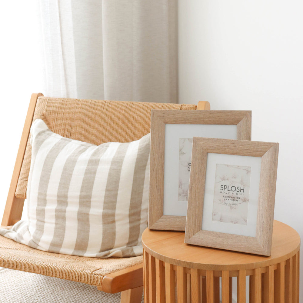 2PK Splosh Blossom 4x6" Wooden Picture Frame Photo Holder Wall Hanging