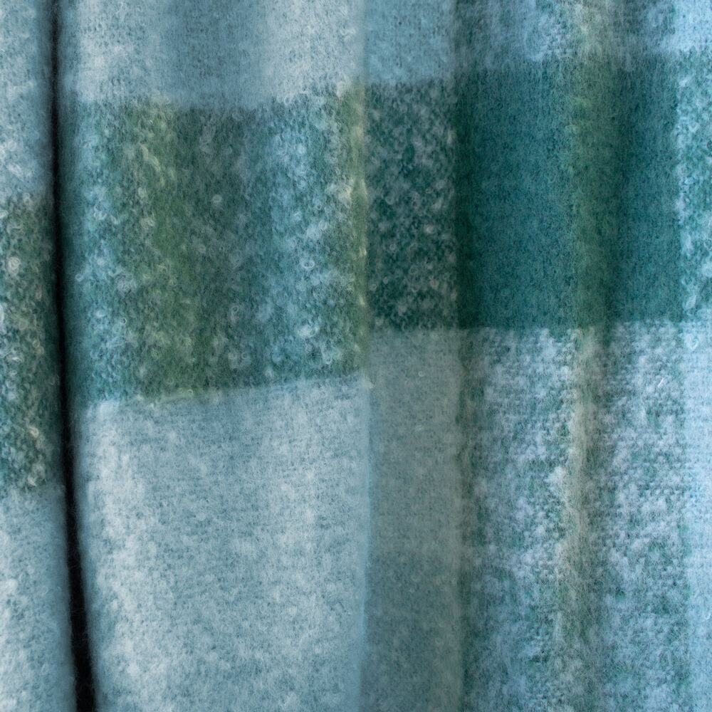 Bambury Cosmo Warm Sofa/Couch Blanket Soft Bedroom Throw 130x200cm Aqua