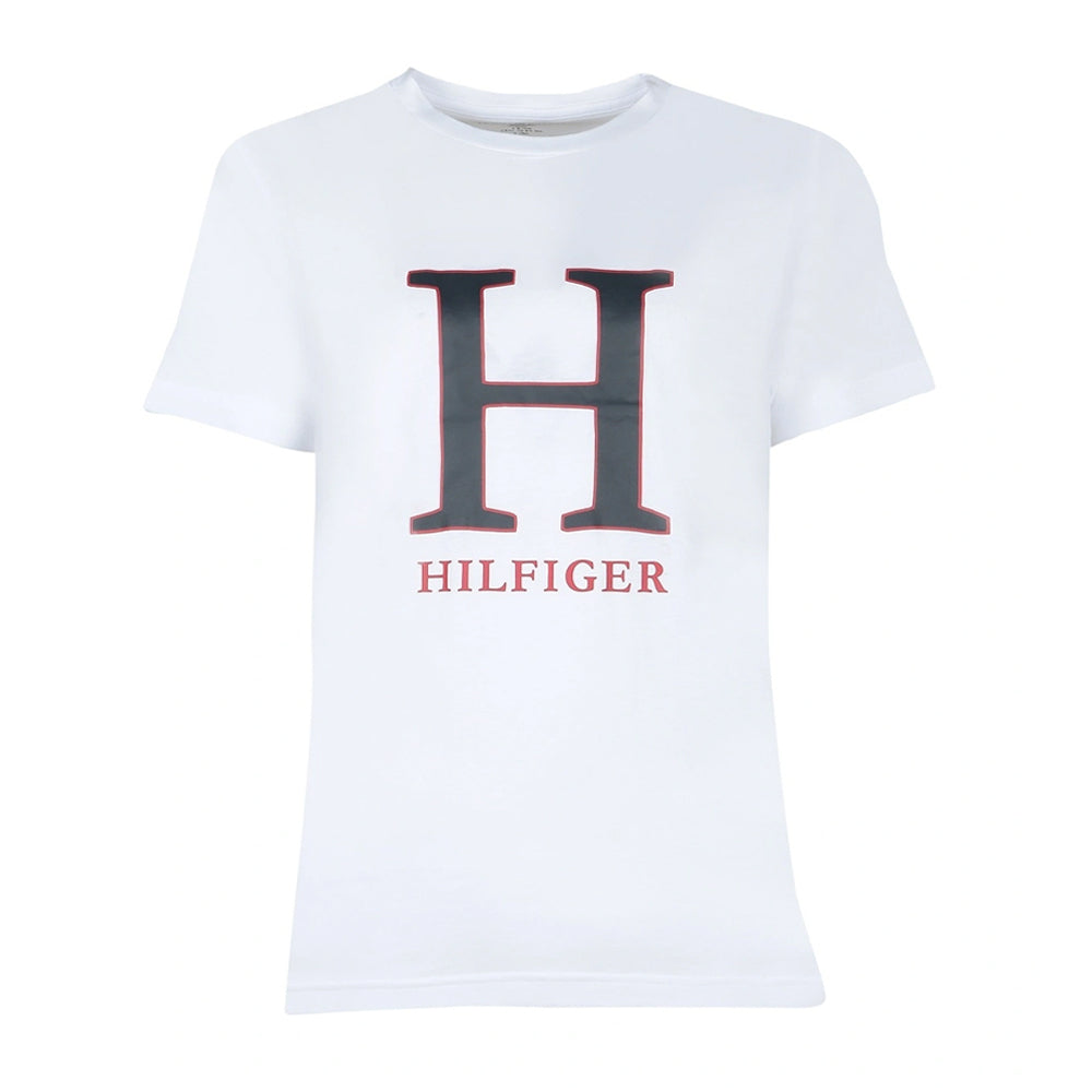 Tommy Hilfiger Men's Size M Sleepwear Graphic Tee White
