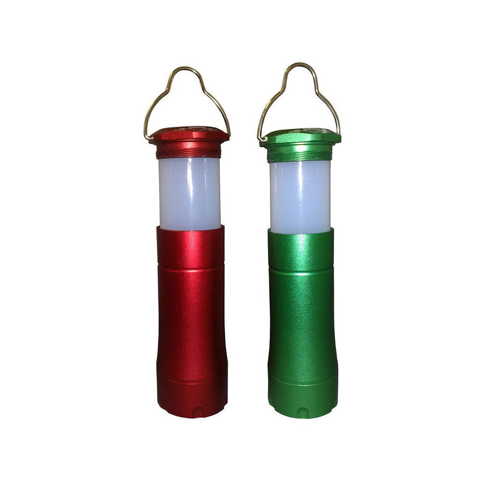 8PK BMS Gifts LED Torch Lantern Twist-To-Switch Camping Accessory 1W Assorted
