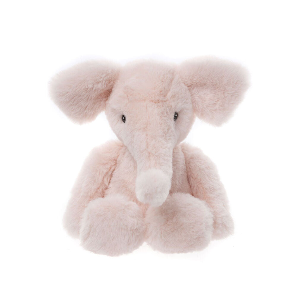2pc Charlie Bears Effie Elephant Bubblegum Pink & Powder Blue 20cm Plush Toy 0y+