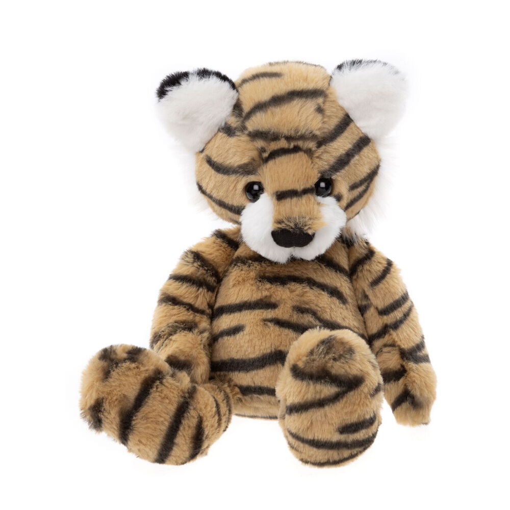 Charlie Bears Terry Tiger 15cm Baby/Infant Soft Cuddly Plush Toy 0y+