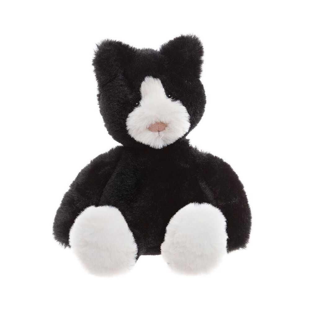 Charlie Bears Puddy the Kitten Small Kids Plush Toy 0Y+ Black