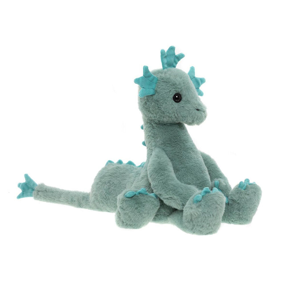 Charlie Bears Nessie the Loch Ness Monster Kids Medium Plush Toy 0Y+ Green