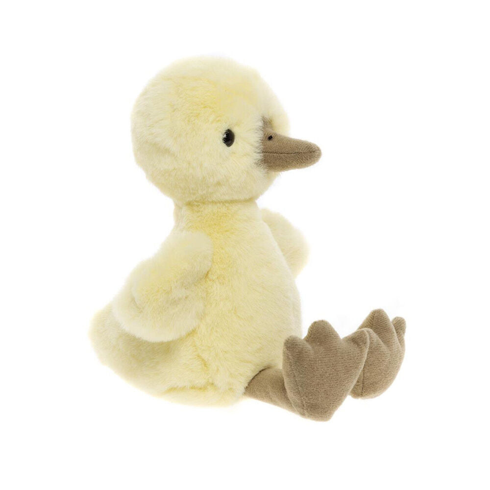 Charlie Bears Waddle the Duckling Small Kids Plush Toy 0Y+ Yellow
