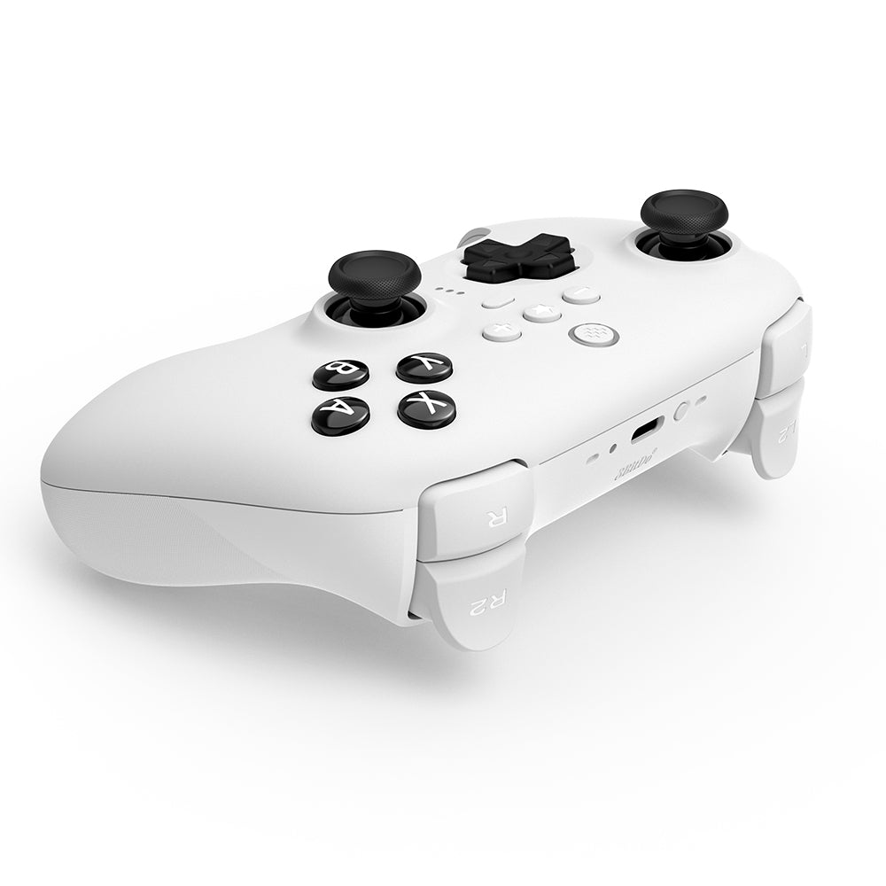 8BitDo Ultimate Wireless Controller And Charging Dock White