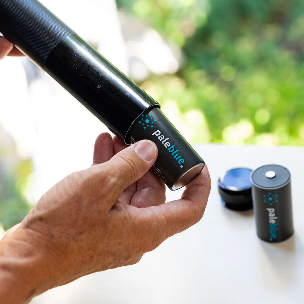 2pc Paleblue Fast Charging D USB Rechargeable Smart Batteries