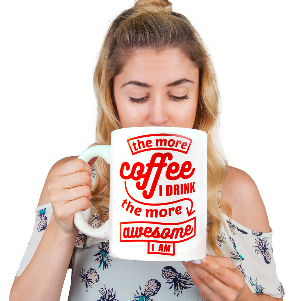 BigMouth 64oz Coffee Mug w/ Handle Drinkware XL I'm Awesome