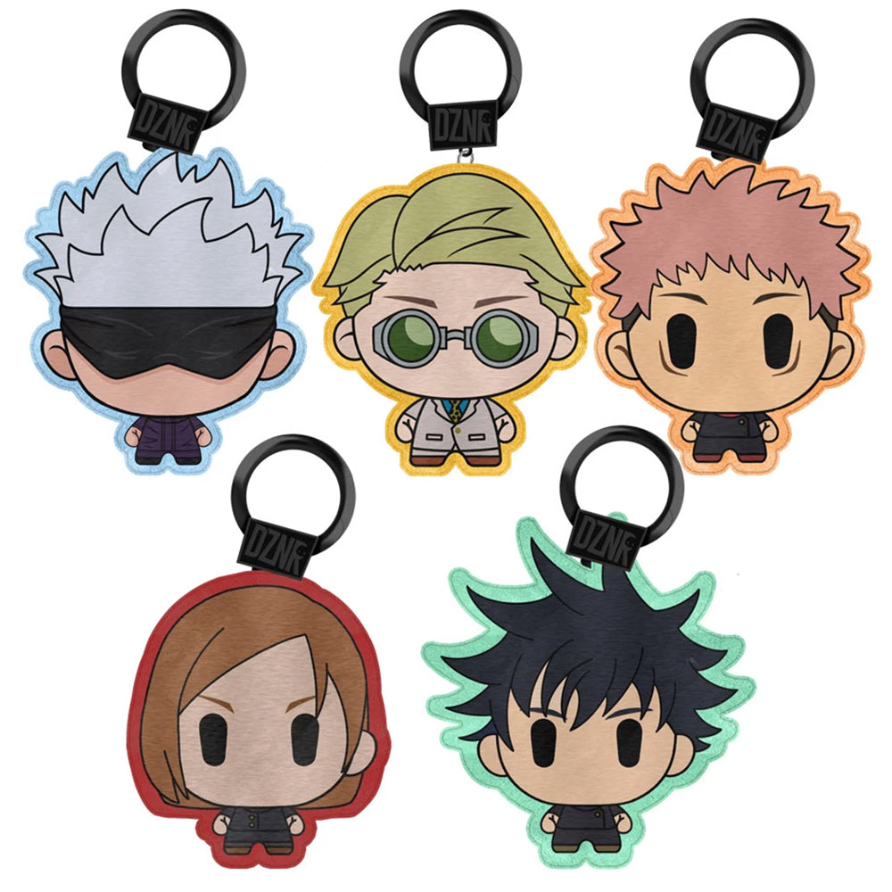 3PK Jujutsu Kaisen Dznr Bag Clip - Anime MTY Blind Box Assorted 3+