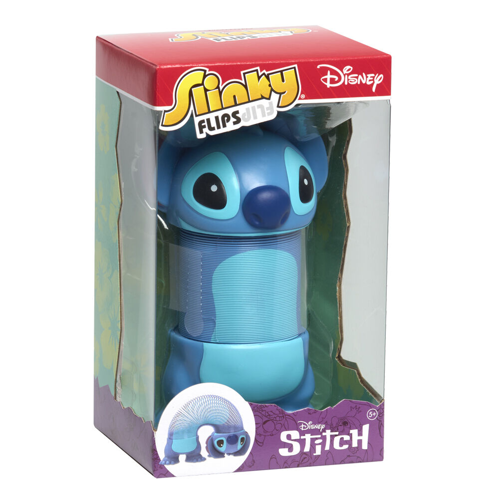 Disney Stitch Slinky Flips Kids/Children Toy Spring 5y+