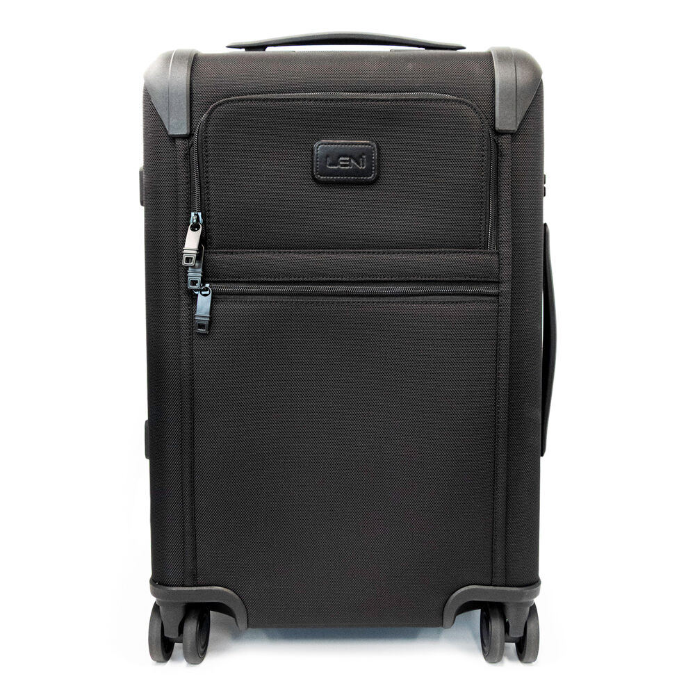 Leni 20" Carry On Cabin Size Professional Travel Luggage Bag- Black