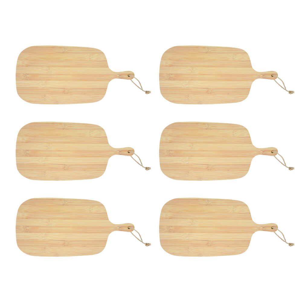 6PK Boyle Bamboo Chopping & Serving Board Large For Kitchen/Crafts 40x19x1.2cm