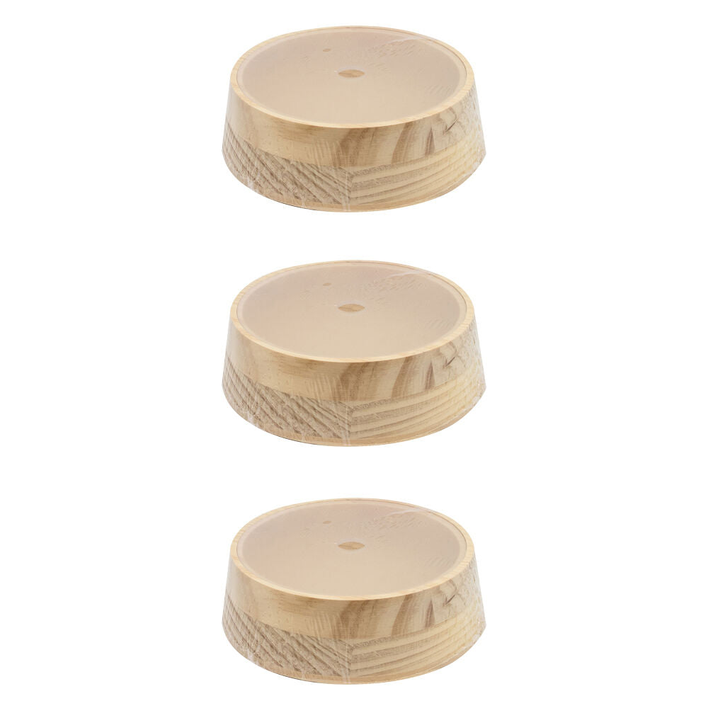 3PK Boyle Round Trinket Box/Organiser w/Acrylic Lid For Jewellery/Keys 15cm