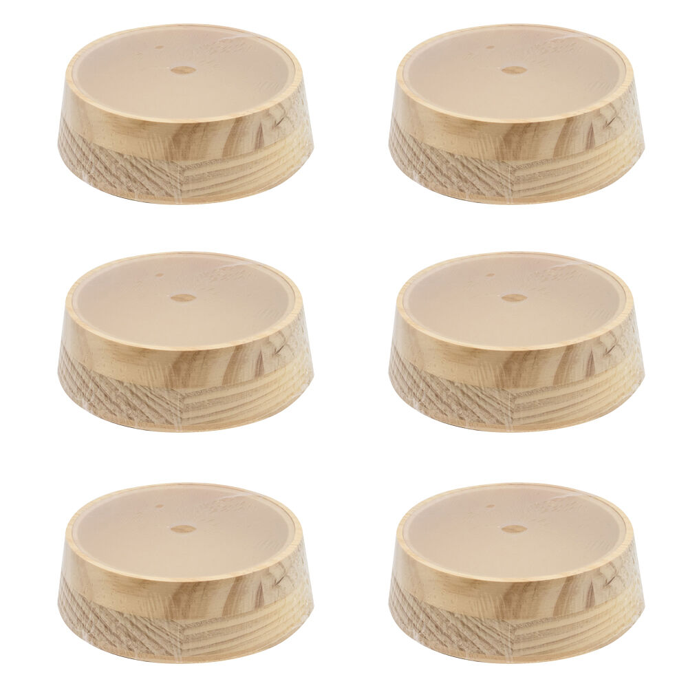 6PK Boyle Round Trinket Box/Organiser w/Acrylic Lid For Jewellery/Keys 15cm