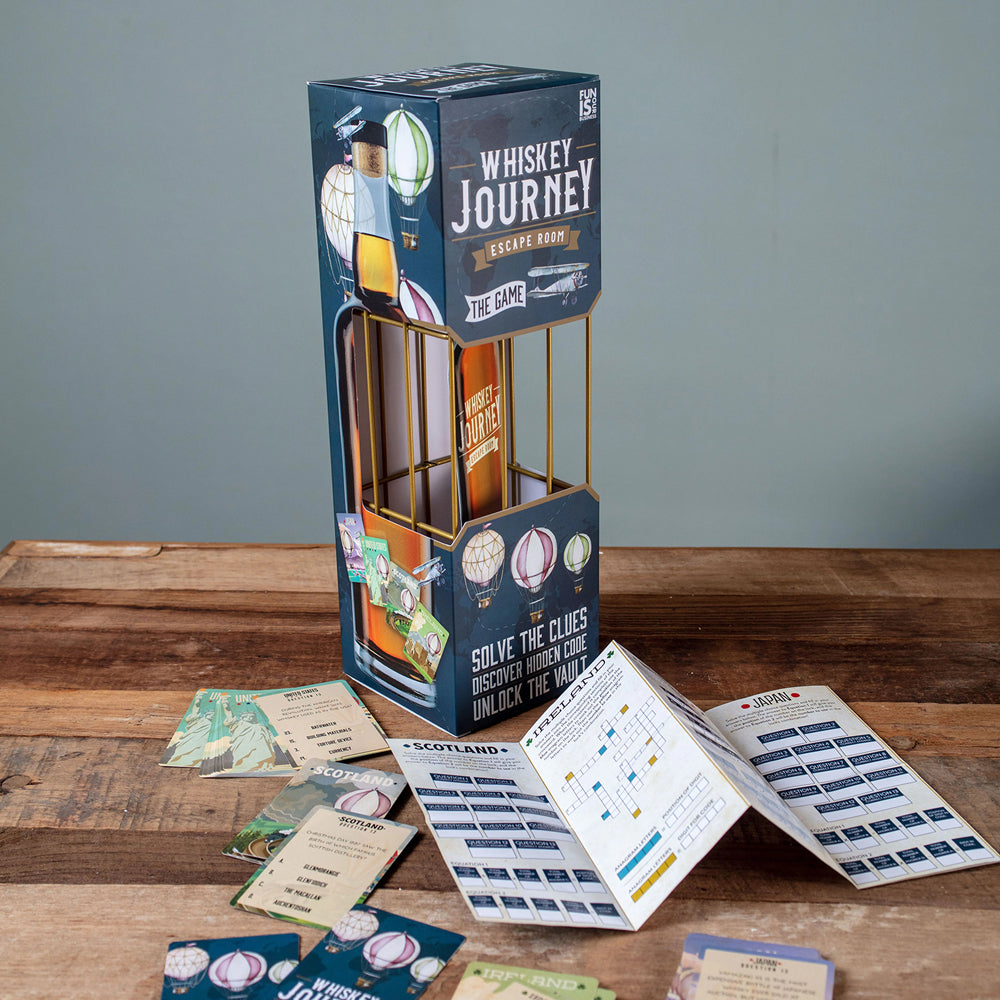 Boxer Gifts Whiskey Journey Escape Room Family Party Board Game