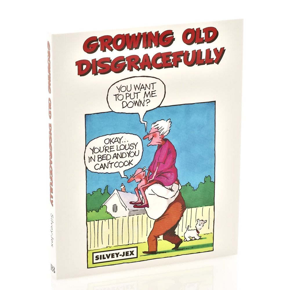 2PK Boxer Gifts Growing Old Disgracefully Fiction Comic Book
