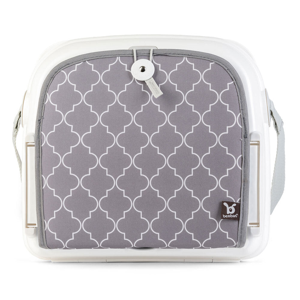 BenBat YummiGo 2 in 1 Feed & Go Booster and Storage Case - Grey