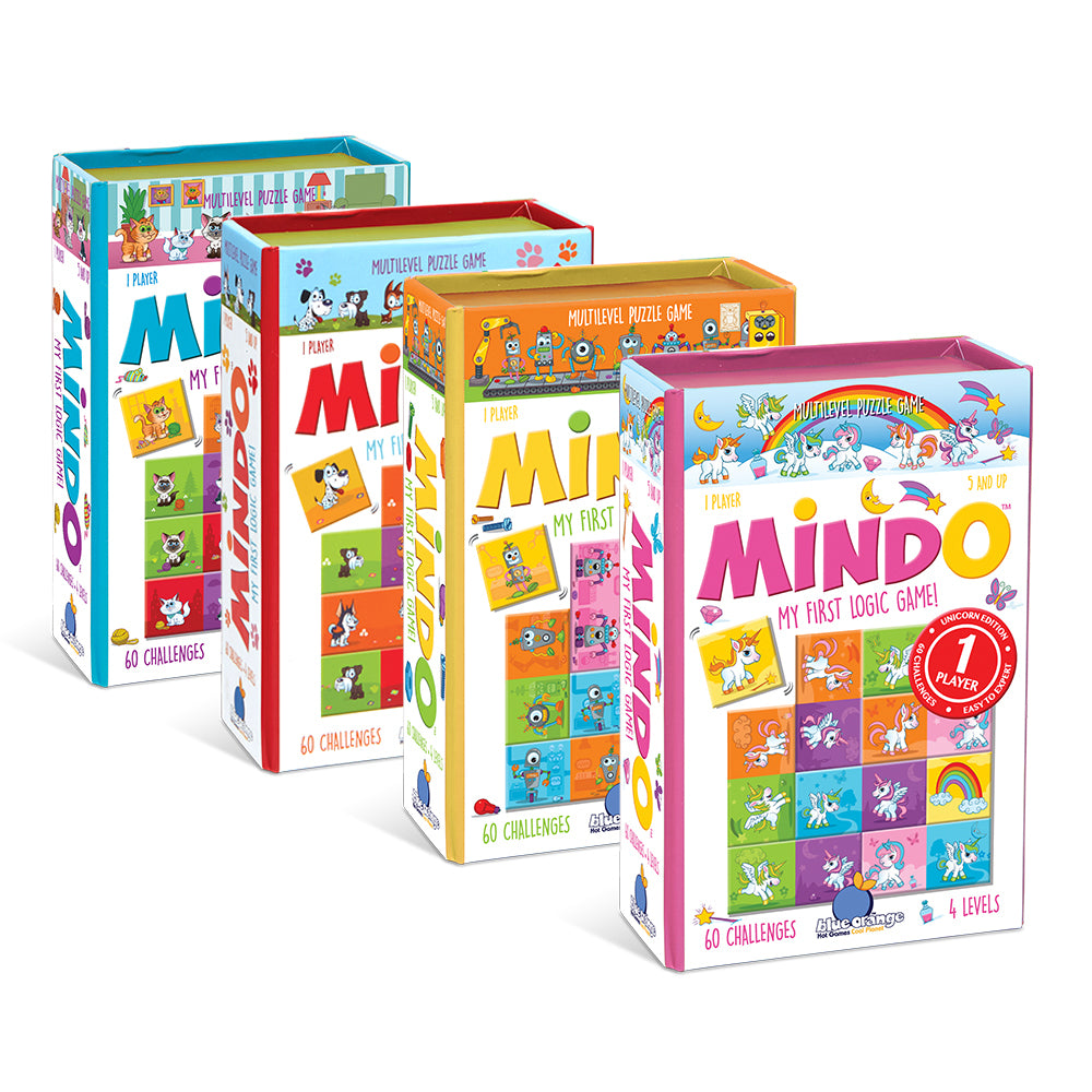 Blue Orange Games Mindo Robot Kids/Children Fun Puzzle Card Game 5y+