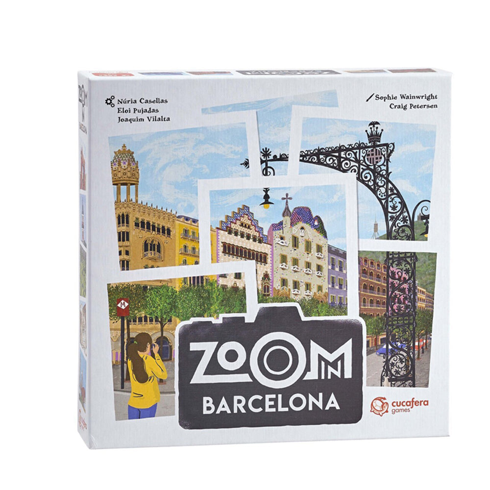 Blue Orange Games Zoom in Barcelona 2-6 Players Kids/Children Fun Game 8y+