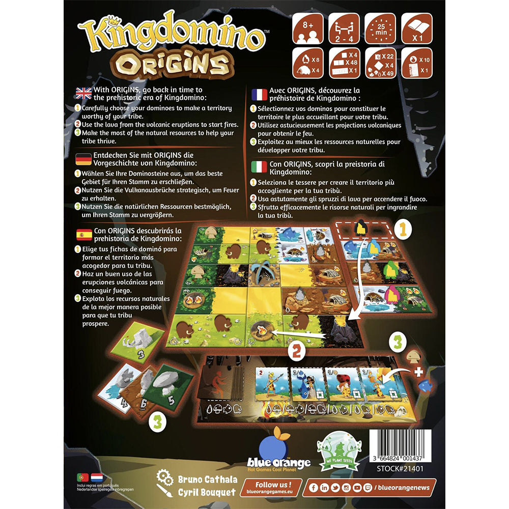 Blue Orange Games Kingdomino Origins Children's Game 8y+
