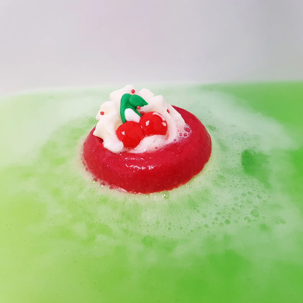 3PK Bomb Cosmetics Bath Blaster Bathbomb Soap - Cherry On Top