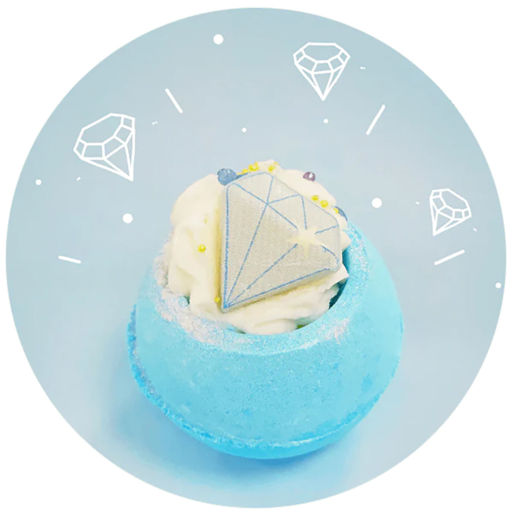 3PK Bomb Cosmetics Bath Blaster Bathbomb Soap - Diamonds Are Forever