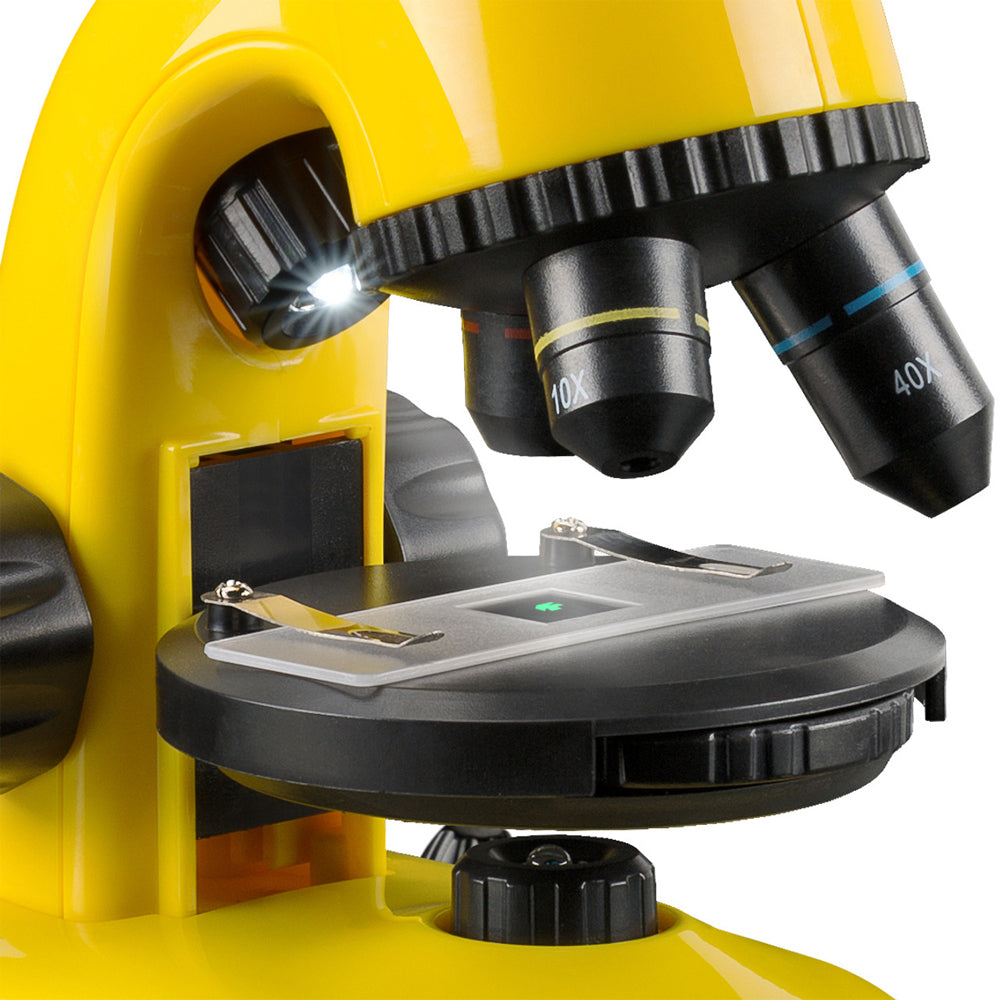 25pc Bresser National Geographic 40x-800x Microscope Kit 6y+