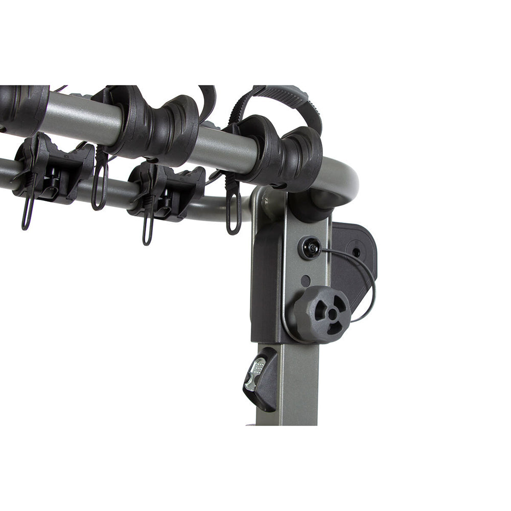 Buzzrack Buffalo H4 Hitch Mount 4-Bike Dual Arm Rack - Black