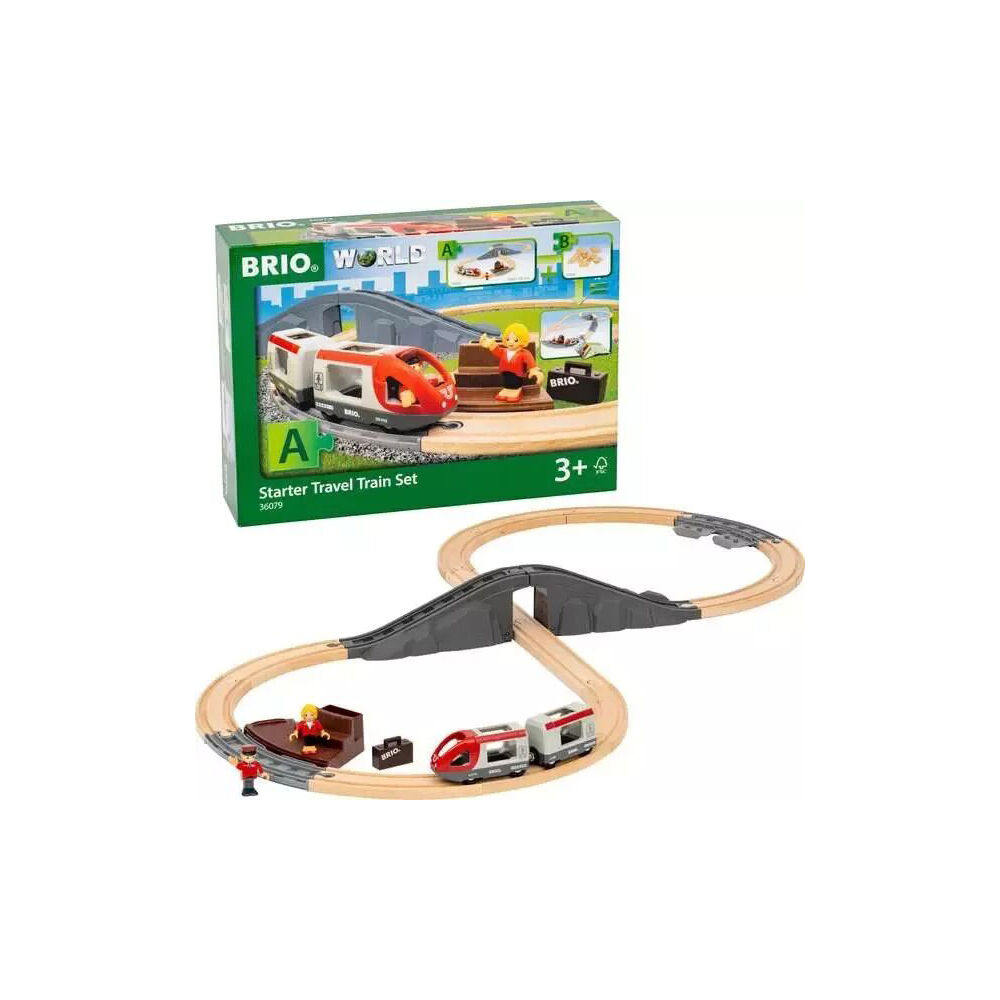 22pc BRIO Starter Travel Train Set Kids/Children Toy 3y+