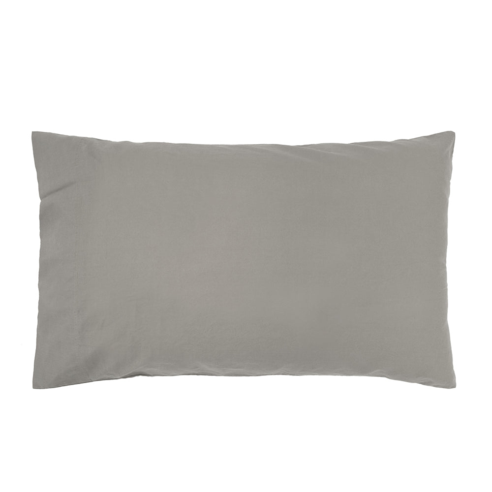 Bambury Size King Bed Temple Organic Cotton Sheet Set Grey Home Bedding