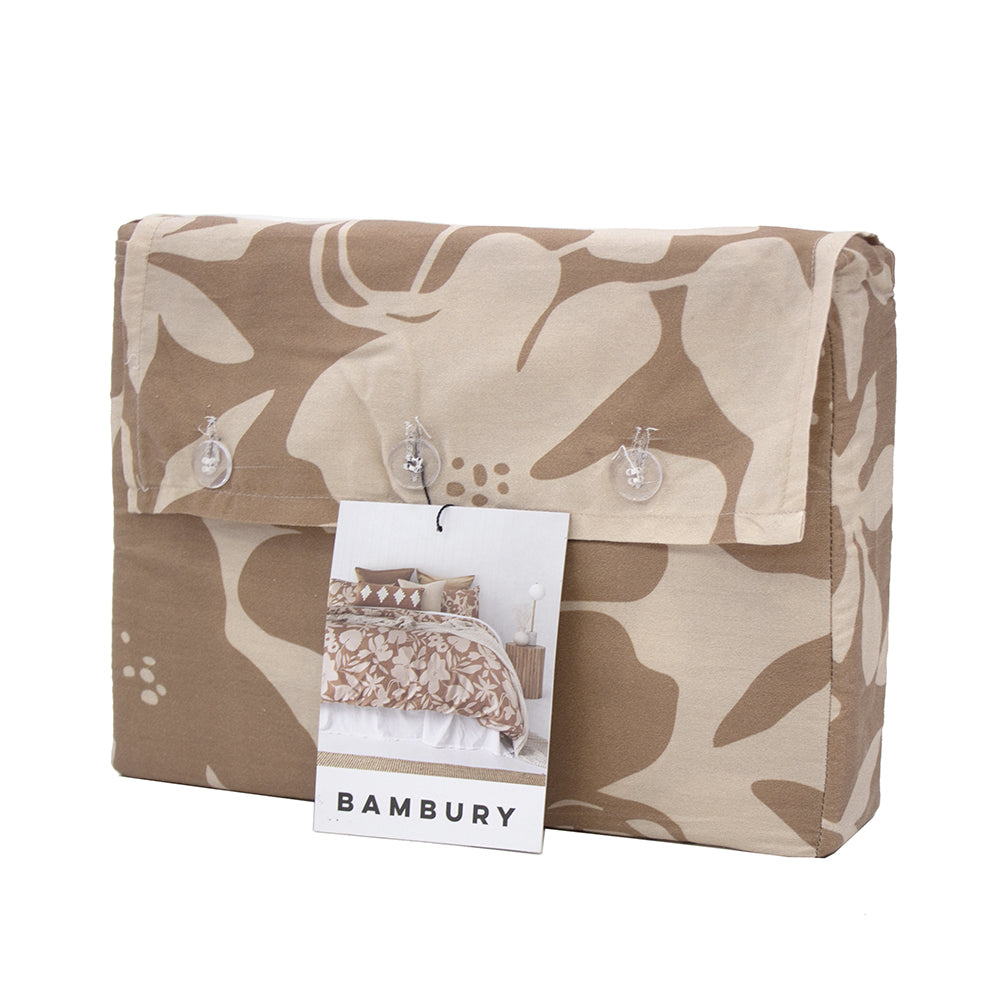 Bambury Queen Bed Quilt Cover Set Muir Soft Touch Woven Home