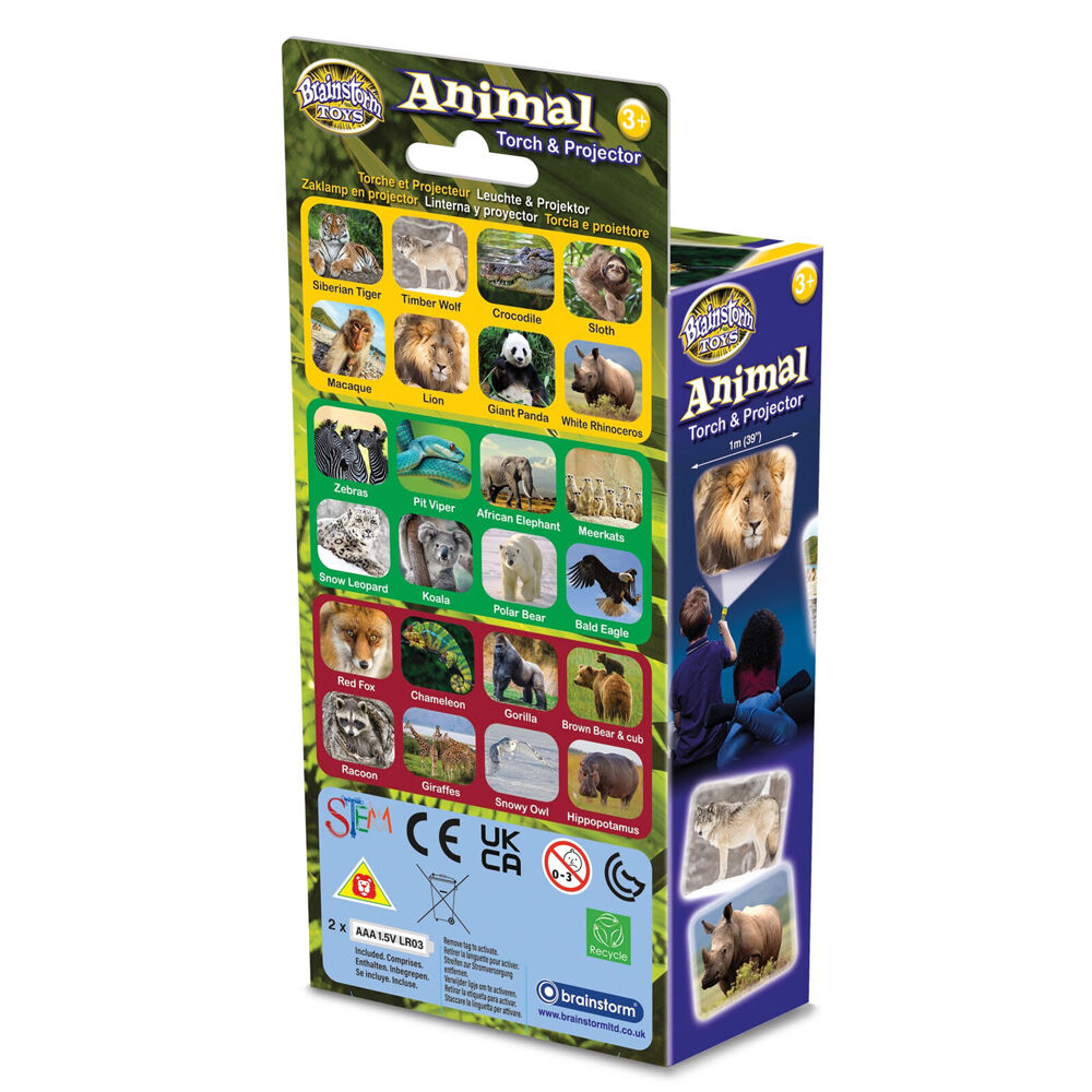 Brainstorm Toys Animal Torch & Projector Kids/Children 3y+