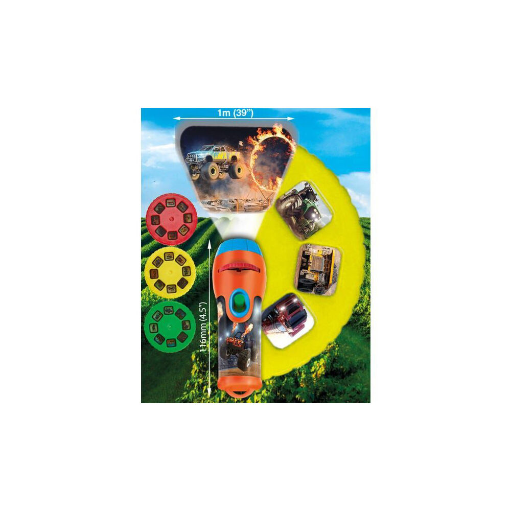 Brainstorm Toys Tractor & Truck Torch & Projector Kids 3y+
