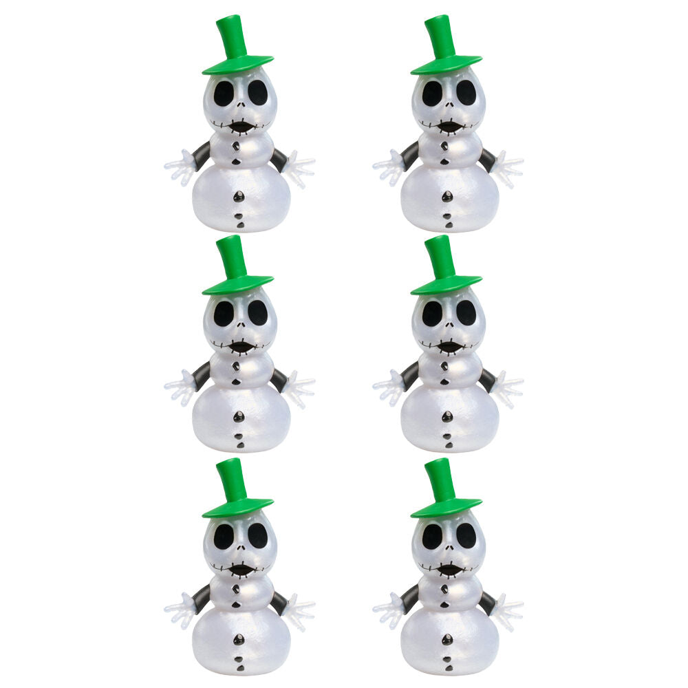 6PK Nightmare Before Christmas Collectable Mini Figures/Toy 2.5in 3y+ Assorted