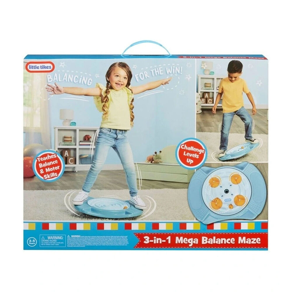Little Tikes 3-in-1 Mega Balance/Motor Skills Maze Interactive Toy/Puzzle 3-5y