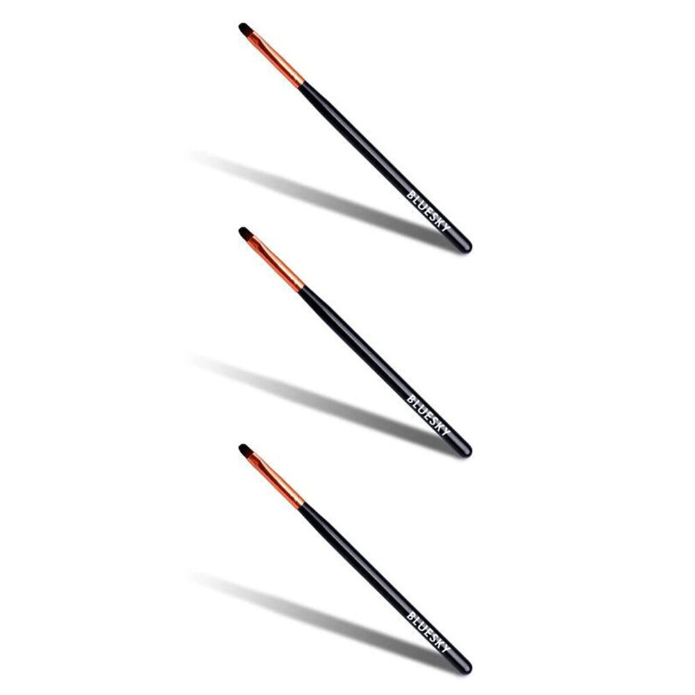 3PK Bluesky Pen Brush Sculpt/Shape/Create/Clean Manicure Nail Extension Gum Gel