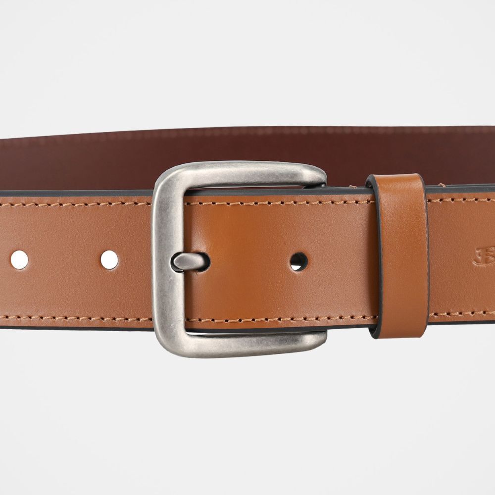 Ben Sherman Casual Leather Belt Men's Accessory Small - Tan