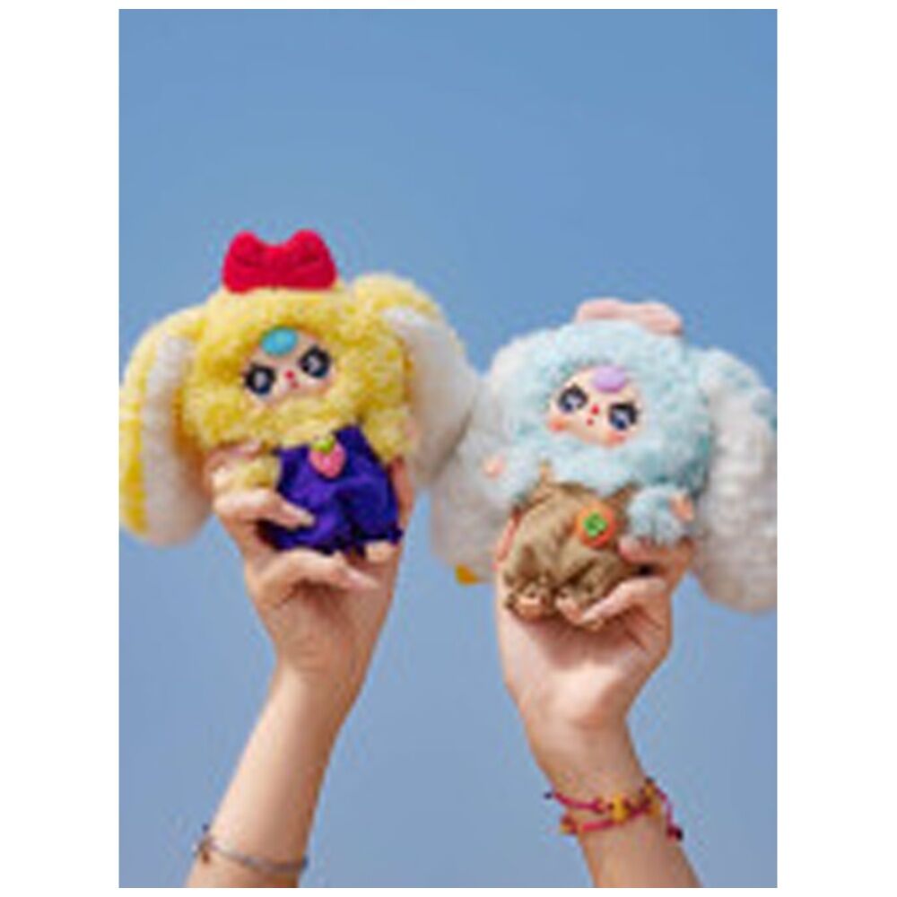 Baby Three Macaron Cute Bunny V2 Plush Blind Box Surprise Fun Toy Assorted