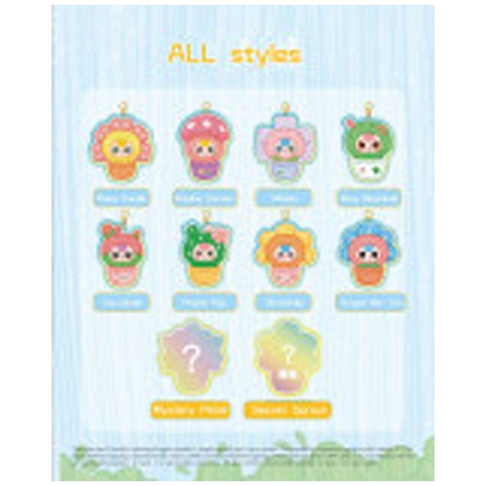 Baby Three A Pot Of Little Flower Plush Blind Box Surprise Fun Toy Assorted