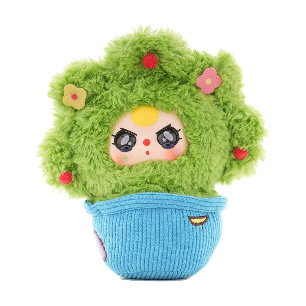 Baby Three A Pot Of Little Flower Plush Blind Box Surprise Fun Toy Assorted