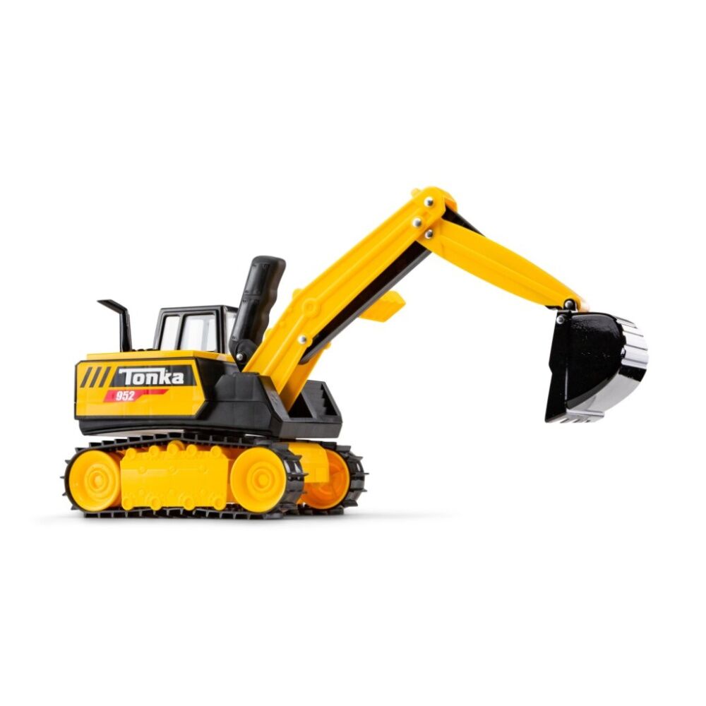 Tonka Steel Classic Mighty Excavator Kids Outdoor Toy 3y+ Yellow