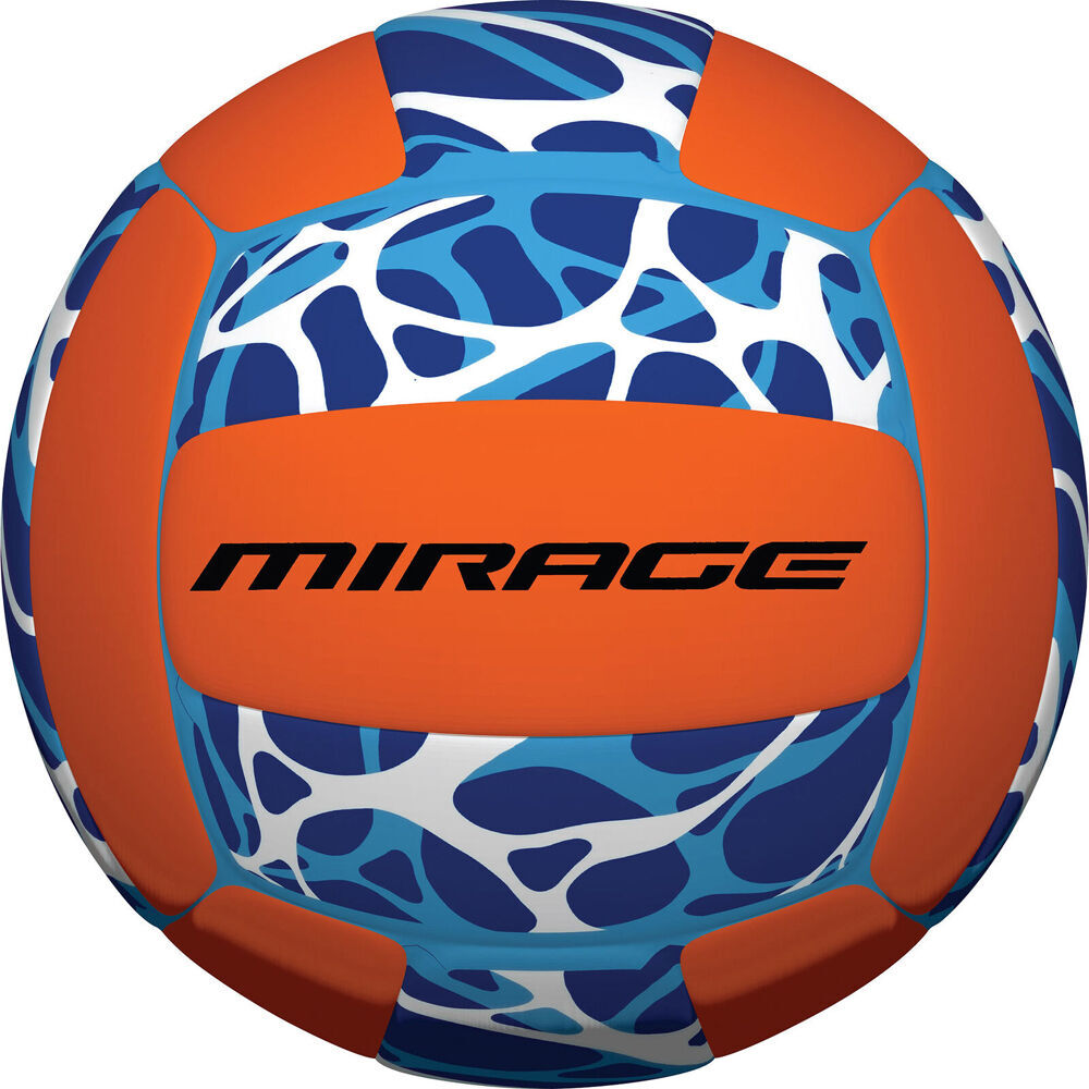 2PK Mirage Neoprene Volleyball Kids Outdoor Water Toy Blue/Orange