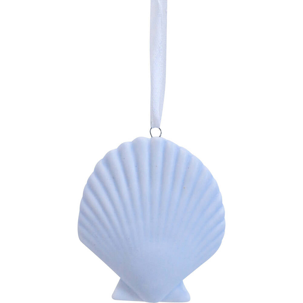 6PK LVD Ceramic Hanging Shell Home/Office Decor 8x6cm - Tidal