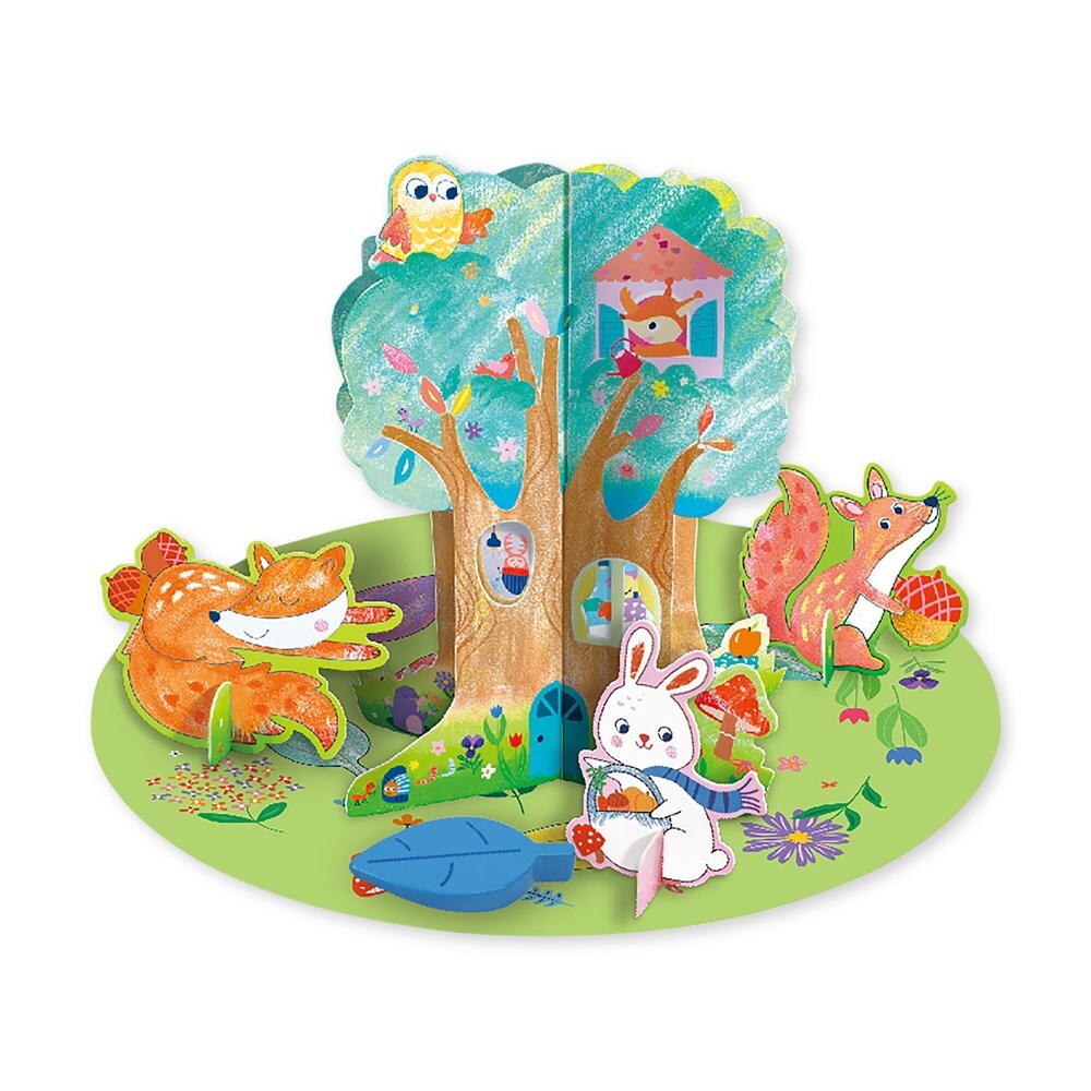Avenir Crayon Activity Kit Treehouse Fun Kids Art/Craft 3y+