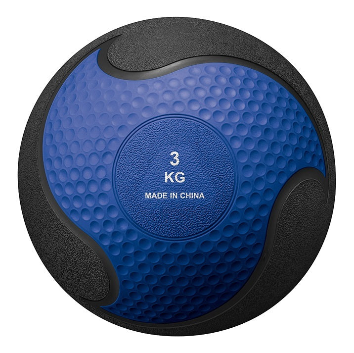 Body Sculpture 3kg Rubber Medicine Ball Fitness Training Equipment